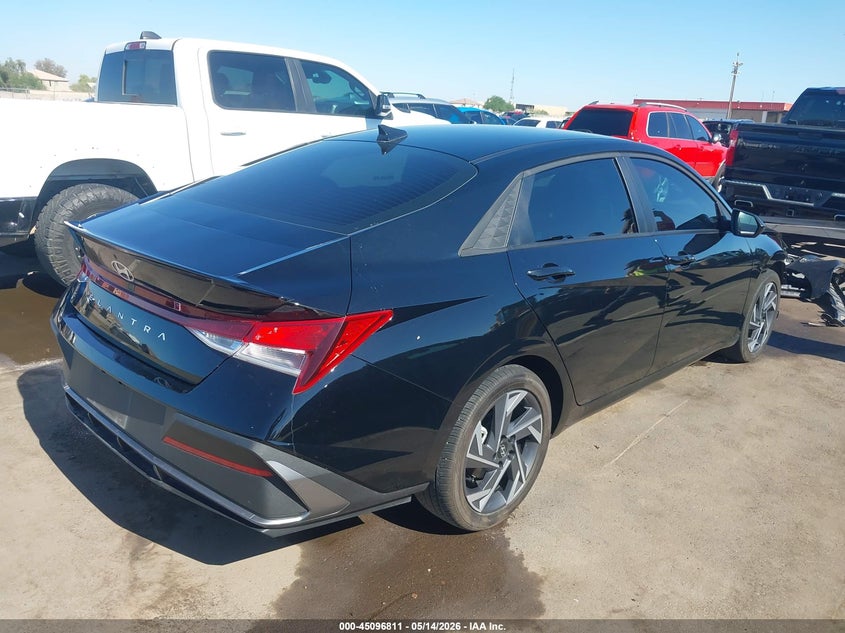 2025 Hyundai Elantra VIN KMHLM4DG1SU018269 IAAI salvage auction — FRONT END, Salvage (Arizona), sold $6,150 on 2026-07-14 (photo 4)