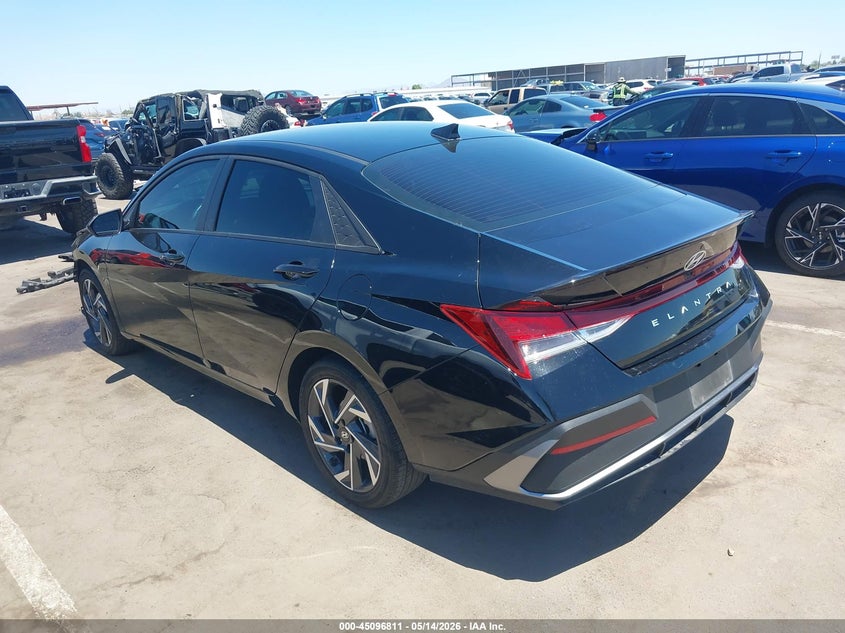 2025 Hyundai Elantra VIN KMHLM4DG1SU018269 IAAI salvage auction — FRONT END, Salvage (Arizona), sold $6,150 on 2026-07-14 (photo 3)