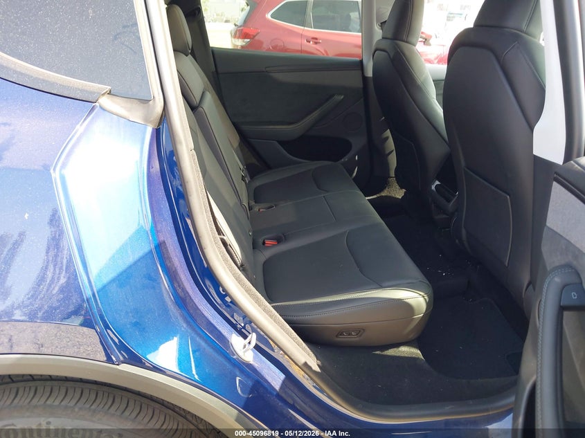 2026 Tesla Model y VIN 7SAYGDED9TF550890 IAAI salvage auction — FRONT & REAR, Salvage (California), sold $13,350 on 2026-07-07 (photo 8)