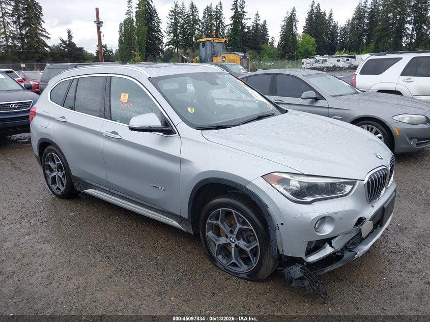 2017 BMW X1 VIN WBXHT3C33H5F76333 IAAI salvage auction — BIO HAZARD, Bill Of Sale (Washington), sold $2,900 on 2026-07-08 (photo 1)