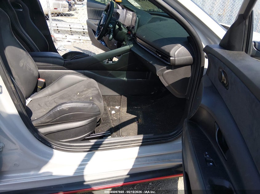 2025 Hyundai Elantra n VIN KMHLW4DK5SU031427 IAAI salvage auction — FRONT END, Salvage (Tennessee), sold $9,525 on 2026-07-16 (photo 5)