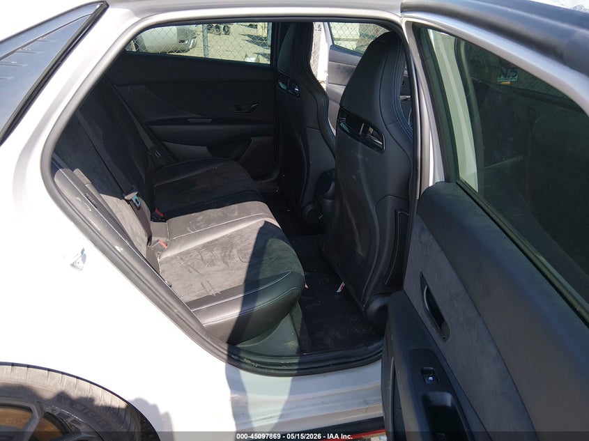 2025 Hyundai Elantra n VIN KMHLW4DK5SU031427 IAAI salvage auction — FRONT END, Salvage (Tennessee), sold $9,525 on 2026-07-16 (photo 8)