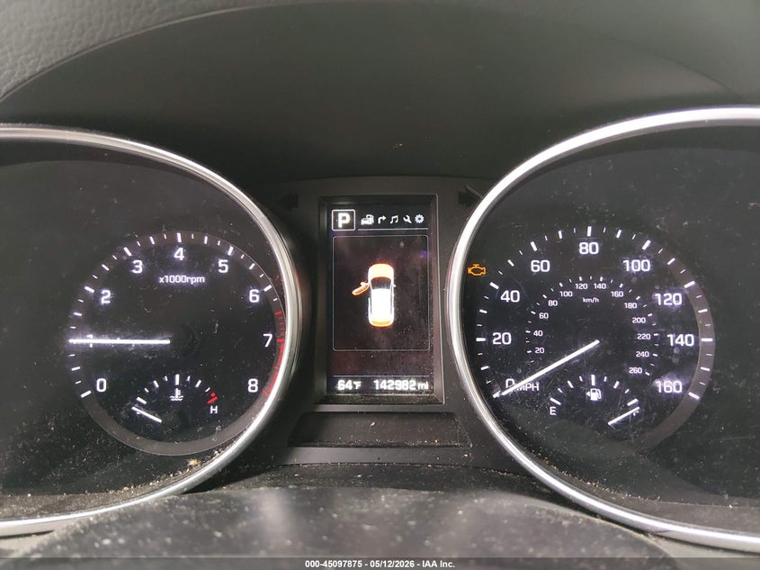 2018 Hyundai Santa fe VIN 5XYZU3LB0JG556296 IAAI salvage auction — FRONT END, Salvage (Georgia), sold $3,150 on 2026-07-17 (photo 7)