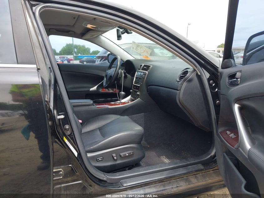 2007 Lexus Is VIN JTHBK262X75049385 IAAI salvage auction — FRONT END, Salvage (Georgia), sold $450 on 2026-07-10 (photo 5)