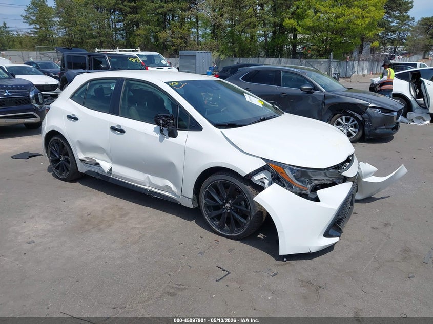2022 Toyota Corolla VIN JTND4MBE1N3174585 IAAI salvage auction — FRONT END, Mv-907A (New York), sold $3,725 on 2026-07-07 (photo 1)