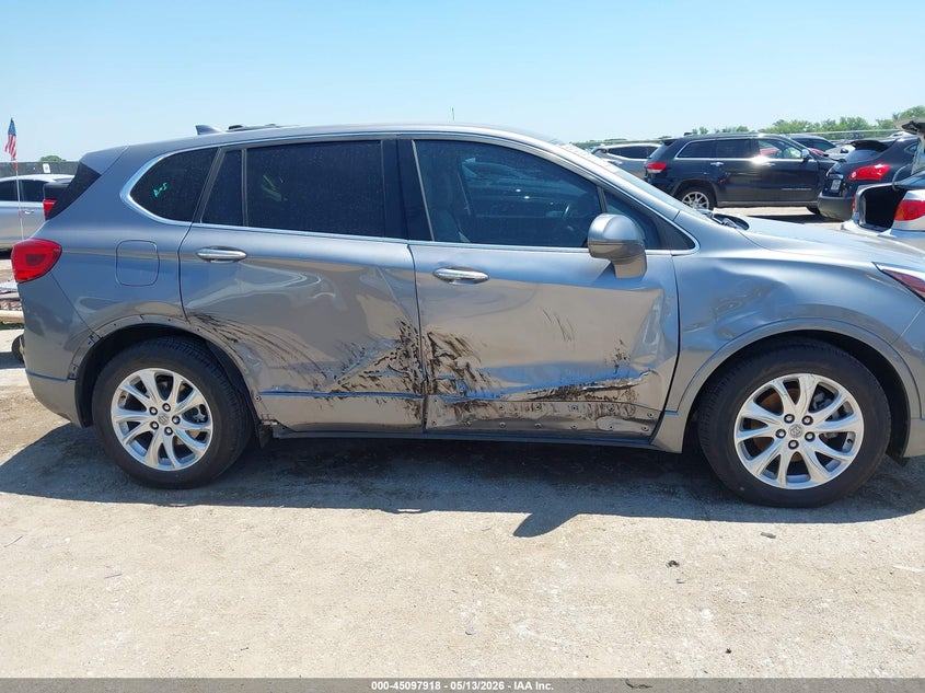 2020 Buick Envision VIN LRBFXBSA3LD193750 IAAI salvage auction — RIGHT SIDE, Original (Texas), sold $4,000 on 2026-07-21 (photo 6)