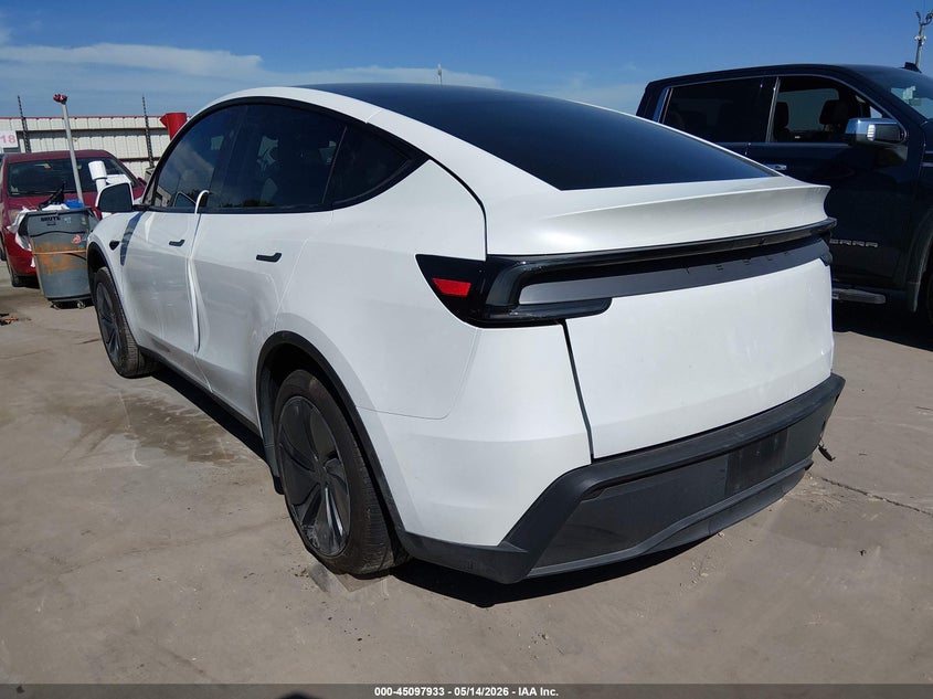 2026 Tesla Model y VIN 7SAYGDED5TA442845 IAAI salvage auction — RIGHT SIDE, Original (Texas), sold $11,900 on 2026-07-19 (photo 3)