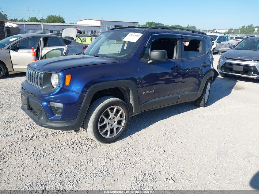 2019 Jeep Renegade VIN ZACNJBAB3KPK08284 IAAI salvage auction — REAR END, Salvage (Missouri), sold $650 on 2026-07-13 (photo 2)