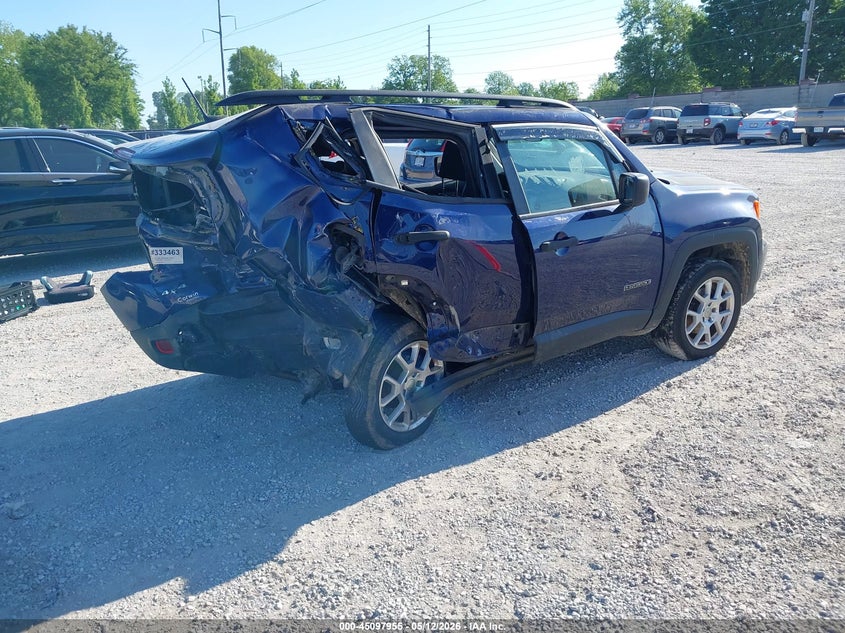 2019 Jeep Renegade VIN ZACNJBAB3KPK08284 IAAI salvage auction — REAR END, Salvage (Missouri), sold $650 on 2026-07-13 (photo 4)