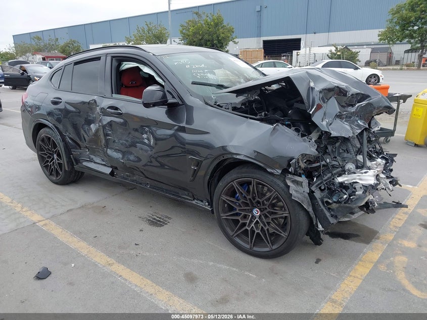 2022 BMW X4 m VIN 5YM23EC03N9K31784 IAAI salvage auction — FRONT END, Salvage (California), sold $8,050 on 2026-07-13 (photo 1)