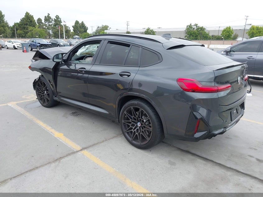 2022 BMW X4 m VIN 5YM23EC03N9K31784 IAAI salvage auction — FRONT END, Salvage (California), sold $8,050 on 2026-07-13 (photo 3)