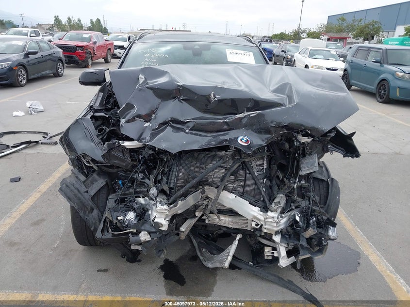2022 BMW X4 m VIN 5YM23EC03N9K31784 IAAI salvage auction — FRONT END, Salvage (California), sold $8,050 on 2026-07-13 (photo 6)