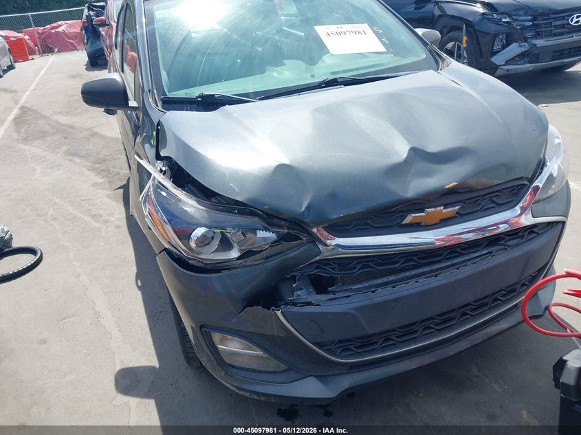 2020 Chevrolet Spark VIN KL8CB6SA7LC429454 IAAI salvage auction — FRONT & REAR, Salvage (North Carolina), sold $825 on 2026-07-08 (photo 6)