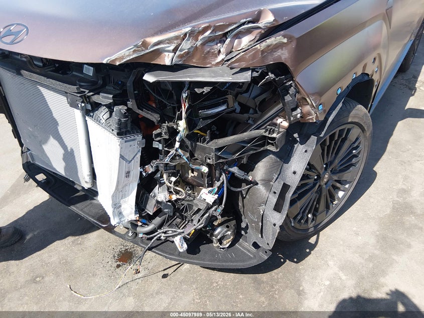 2025 Hyundai Santa fe VIN 5NMP54G16SH058901 IAAI salvage auction — FRONT END, Salvage (North Carolina), sold $12,025 on 2026-07-29 (photo 6)