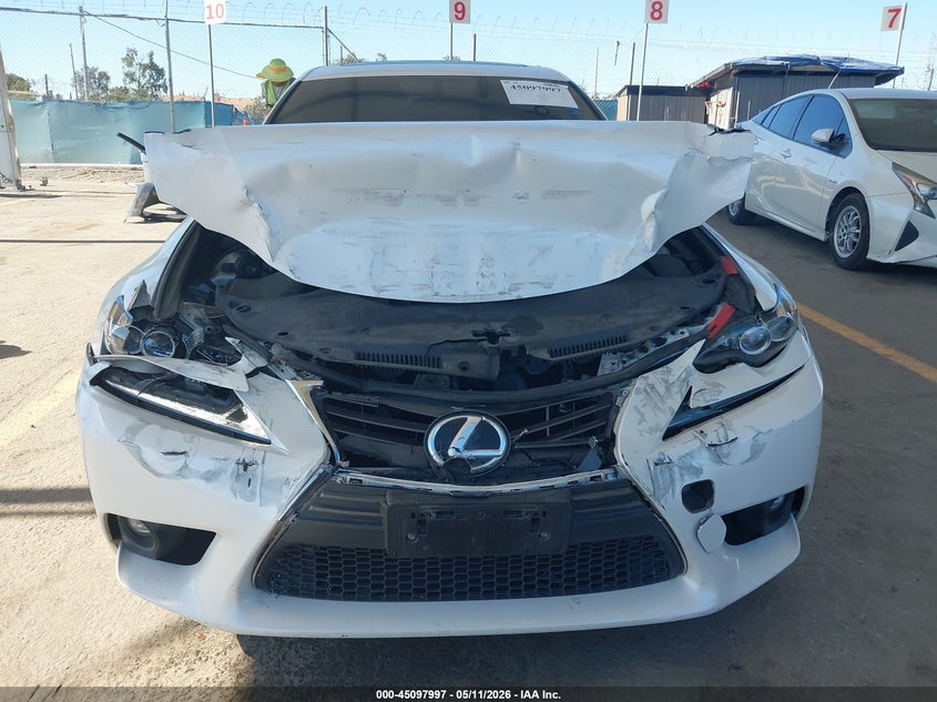 2015 Lexus VIN JTHBF1D21F5075468 IAAI salvage auction — FRONT END, Salvage (California), sold $3,900 on 2026-07-24 (photo 6)