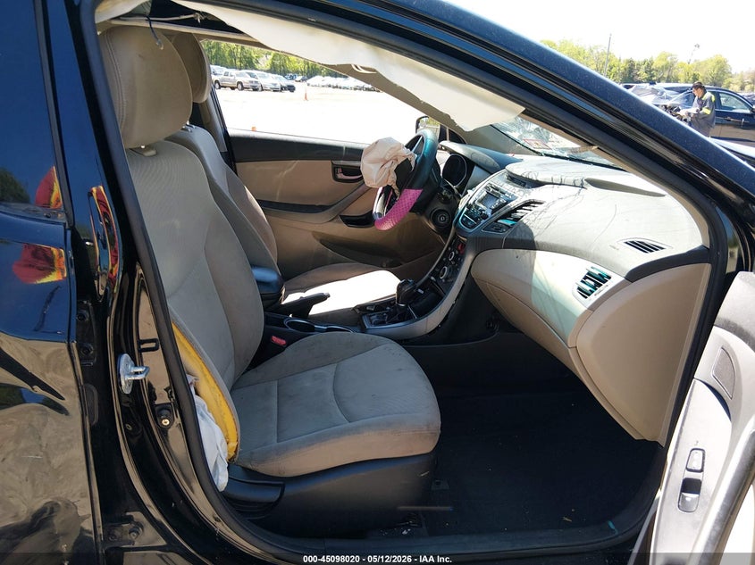 2015 Hyundai Elantra VIN KMHDH4AE9FU354639 IAAI salvage auction — FRONT END, Salvage (New Jersey), sold $475 on 2026-07-07 (photo 5)