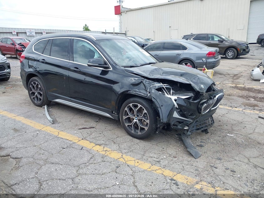 2021 BMW X1 VIN WBXJG7C08M5T11269 IAAI salvage auction — FRONT END, Salvage (Georgia), sold $2,400 on 2026-07-22 (photo 1)