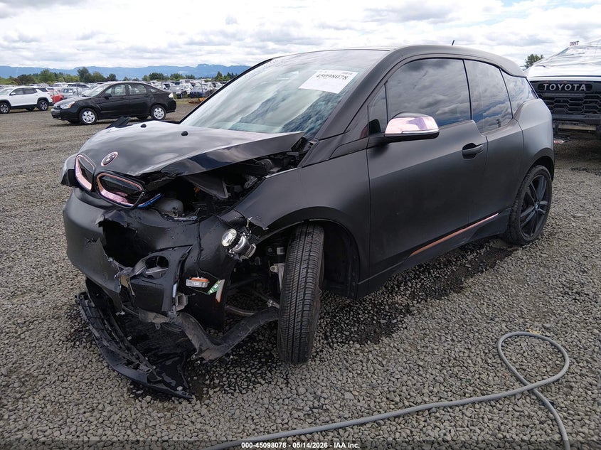 2014 BMW I3 VIN WBY1Z4C57EVX63067 IAAI salvage auction — FRONT END, Salvage (Oregon), sold $1,050 on 2026-07-27 (photo 2)
