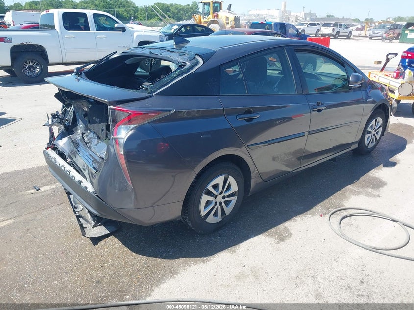 2016 Toyota Prius VIN JTDKBRFU0G3510228 IAAI salvage auction — REAR END, Salvage (Missouri), sold $25 on 2026-07-28 (photo 4)