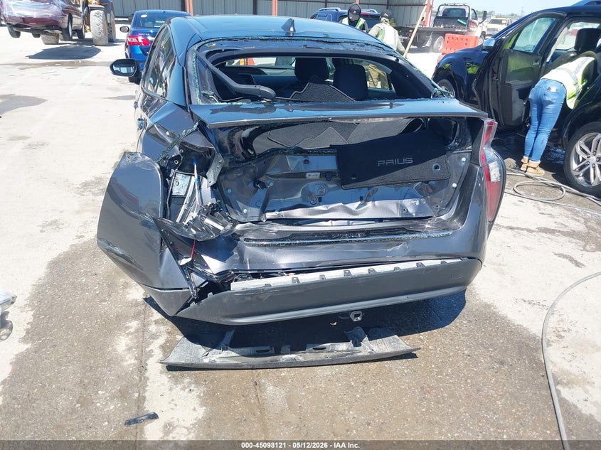 2016 Toyota Prius VIN JTDKBRFU0G3510228 IAAI salvage auction — REAR END, Salvage (Missouri), sold $25 on 2026-07-28 (photo 6)