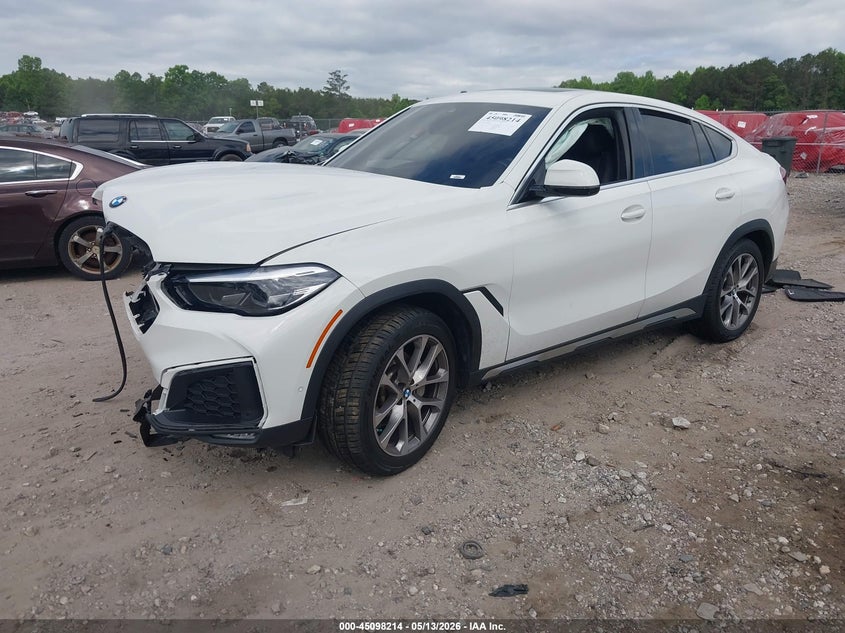 2021 BMW X6 VIN 5UXCY6C06M9D75088 IAAI salvage auction — FRONT END, Salvage (Georgia), sold $19,000 on 2026-07-10 (photo 2)