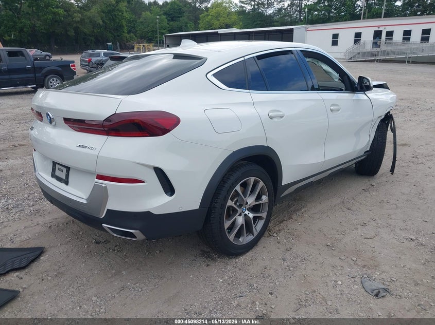 2021 BMW X6 VIN 5UXCY6C06M9D75088 IAAI salvage auction — FRONT END, Salvage (Georgia), sold $19,000 on 2026-07-10 (photo 4)