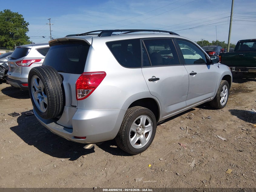 2008 Toyota Rav4 VIN JTMBK33VX85048213 IAAI salvage auction — LEFT SIDE, Salvage (Tennessee), sold $600 on 2026-07-30 (photo 4)