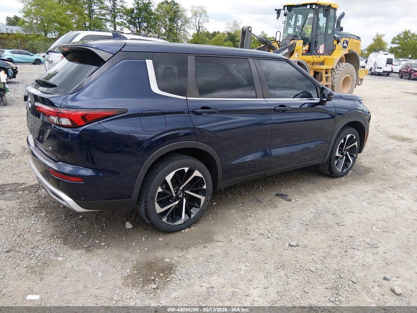 2022 Mitsubishi Outlander VIN JA4J4UA83NZ011995 IAAI salvage auction — HAIL, Salvage Title, sold $7,500 on 2026-07-22 (photo 4)