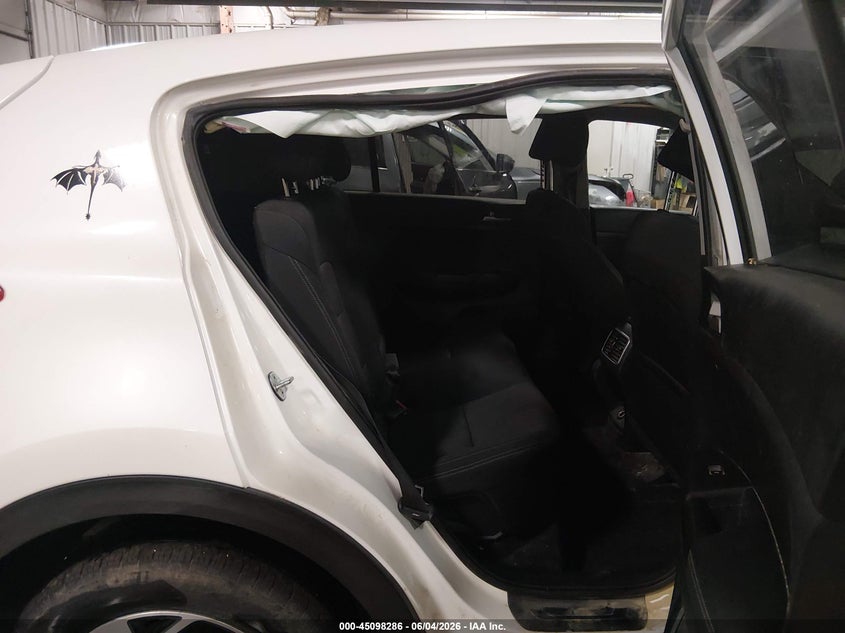 2022 Kia Sportage VIN KNDPMCAC0N7007543 IAAI salvage auction — FRONT END, Salvage Title, sold $1,950 on 2026-07-21 (photo 8)
