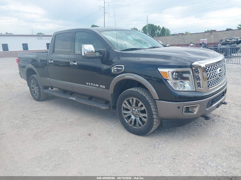 2018 Nissan TITAN VIN 1N6BA1F43JN521169 IAAI salvage auction — HAIL, Clear (Missouri), sold $15,150 on 2026-07-20 (photo 1)