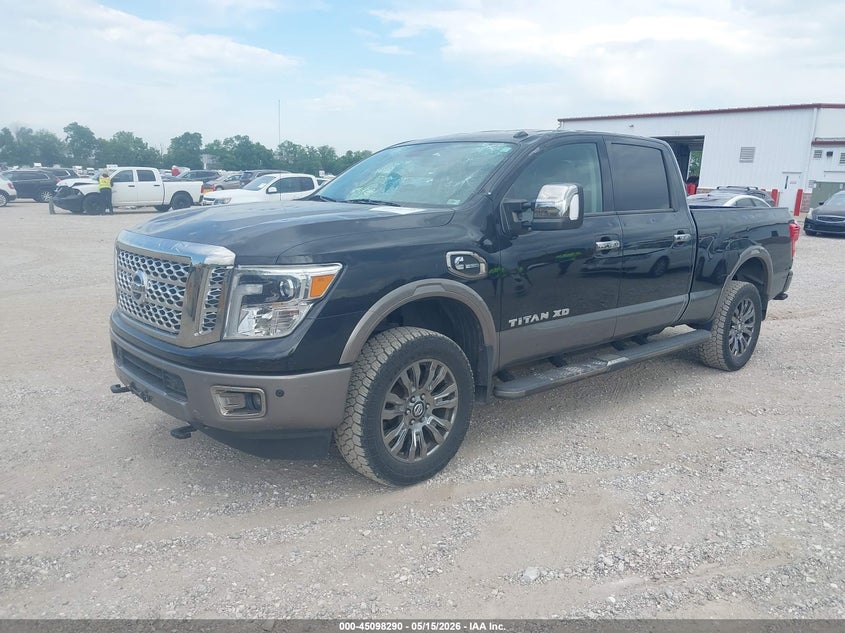 2018 Nissan TITAN VIN 1N6BA1F43JN521169 IAAI salvage auction — HAIL, Clear (Missouri), sold $15,150 on 2026-07-20 (photo 2)