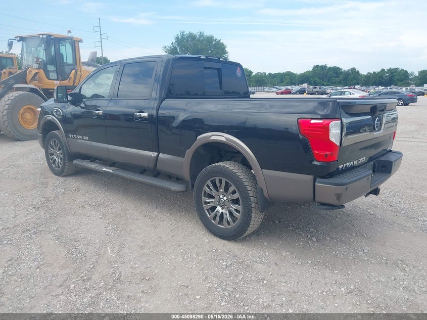 2018 Nissan TITAN VIN 1N6BA1F43JN521169 IAAI salvage auction — HAIL, Clear (Missouri), sold $15,150 on 2026-07-20 (photo 3)