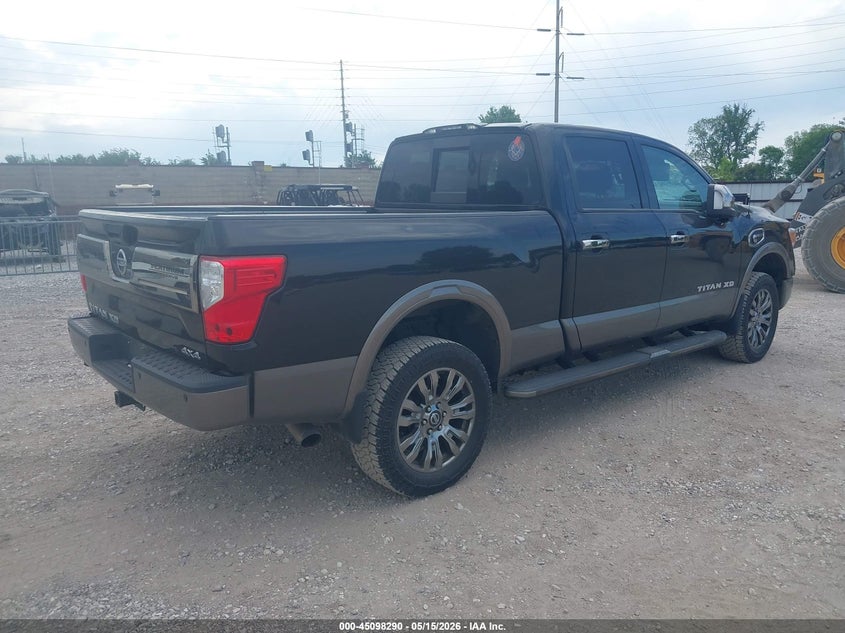 2018 Nissan TITAN VIN 1N6BA1F43JN521169 IAAI salvage auction — HAIL, Clear (Missouri), sold $15,150 on 2026-07-20 (photo 4)