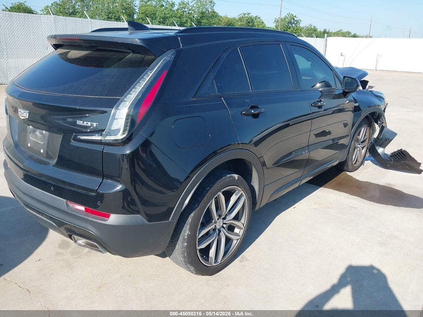 2019 Cadillac Xt4 VIN 1GYFZER47KF189081 IAAI salvage auction — FRONT END, Salvage (Texas), sold $3,400 on 2026-07-11 (photo 4)
