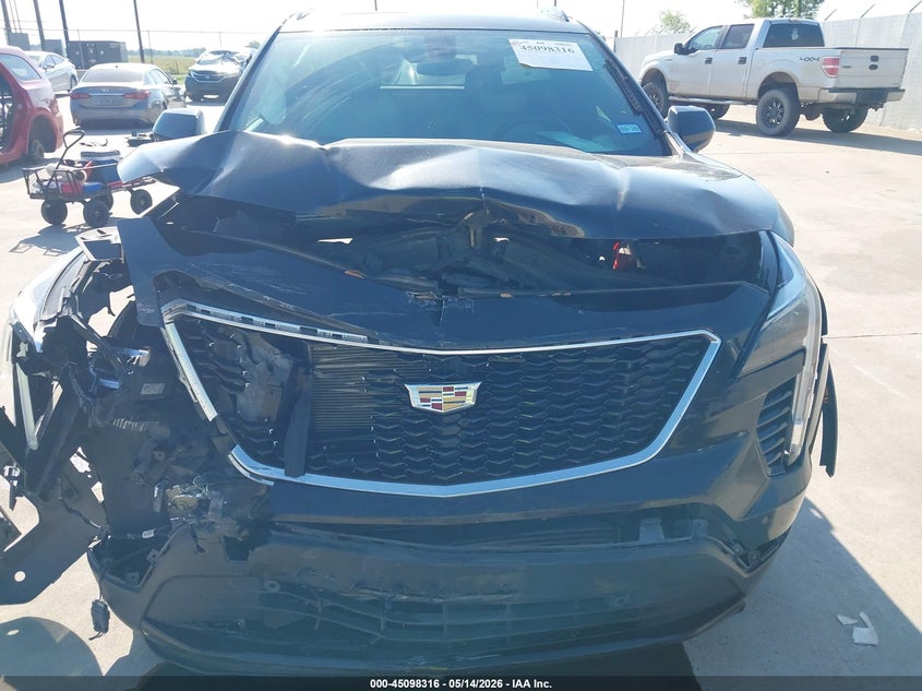 2019 Cadillac Xt4 VIN 1GYFZER47KF189081 IAAI salvage auction — FRONT END, Salvage (Texas), sold $3,400 on 2026-07-11 (photo 6)