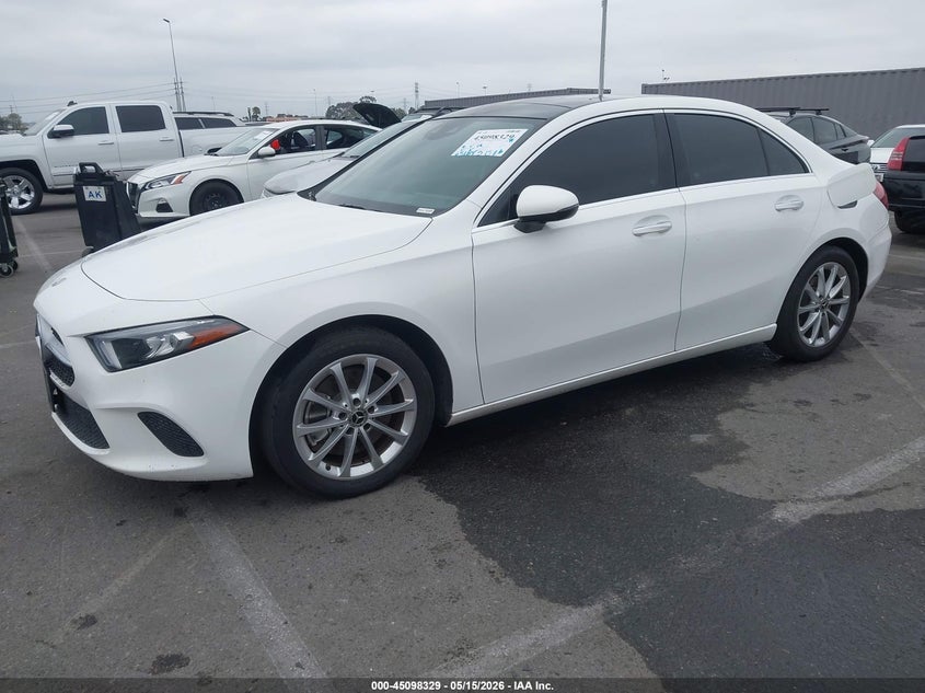 2019 Mercedes-benz A-klasse VIN WDD3G4EB3KW001479 IAAI salvage auction — RIGHT SIDE, Salvage (California), sold $6,900 on 2026-08-16 (photo 2)