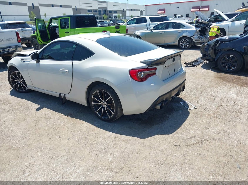 2017 Toyota Gt86 VIN JF1ZNAA11H8703437 IAAI salvage auction — FRONT END, Salvage (Texas), sold $3,000 on 2026-07-07 (photo 3)