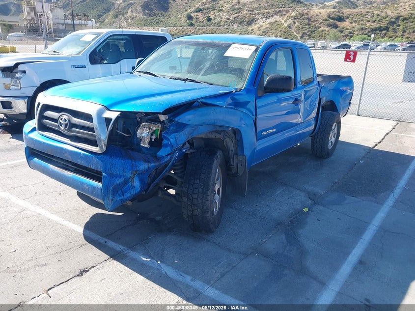 2006 Toyota Tacoma VIN 5TETU62N56Z187340 IAAI salvage auction — FRONT END, Salvage (California), sold $2,550 on 2026-07-08 (photo 2)
