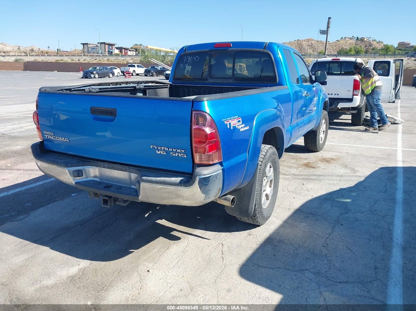 2006 Toyota Tacoma VIN 5TETU62N56Z187340 IAAI salvage auction — FRONT END, Salvage (California), sold $2,550 on 2026-07-08 (photo 4)