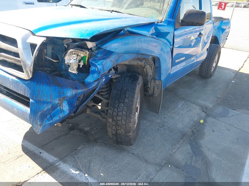 2006 Toyota Tacoma VIN 5TETU62N56Z187340 IAAI salvage auction — FRONT END, Salvage (California), sold $2,550 on 2026-07-08 (photo 6)