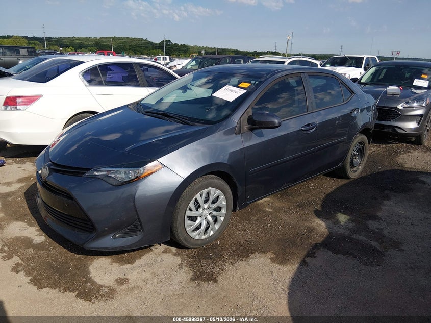 2019 Toyota Corolla VIN 5YFBURHE5KP944922 IAAI salvage auction — REAR END, Clear (Oklahoma), sold $3,250 on 2026-08-01 (photo 2)