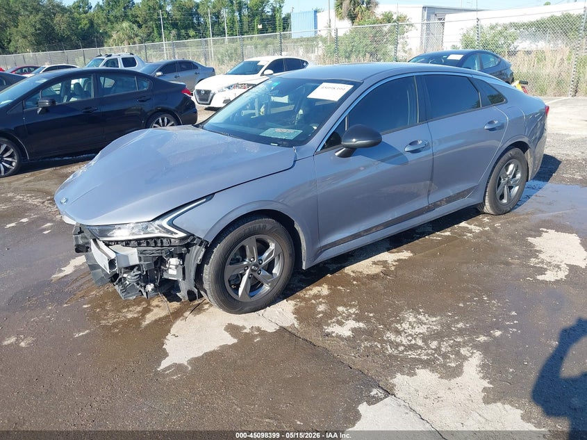2021 Kia K5 VIN 5XXG14J27MG060400 IAAI salvage auction — FRONT END, Salvage (Arizona), sold $2,175 on 2026-07-22 (photo 2)