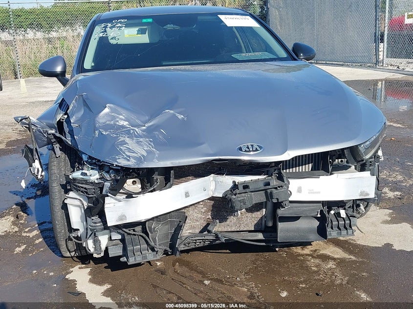 2021 Kia K5 VIN 5XXG14J27MG060400 IAAI salvage auction — FRONT END, Salvage (Arizona), sold $2,175 on 2026-07-22 (photo 6)