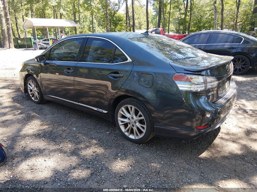 2010 Lexus Hs 250h VIN JTHBB1BA7A2014609 IAAI salvage auction — REPOSSESSION, Clear (Virginia), sold $350 on 2026-07-21 (photo 3)
