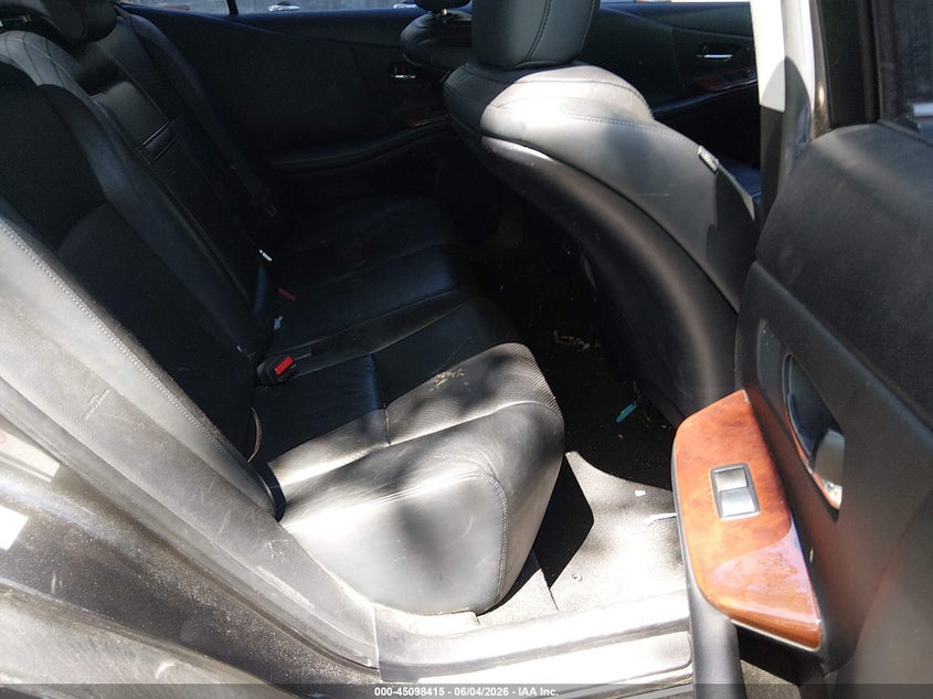 2010 Lexus Hs 250h VIN JTHBB1BA7A2014609 IAAI salvage auction — REPOSSESSION, Clear (Virginia), sold $350 on 2026-07-21 (photo 8)