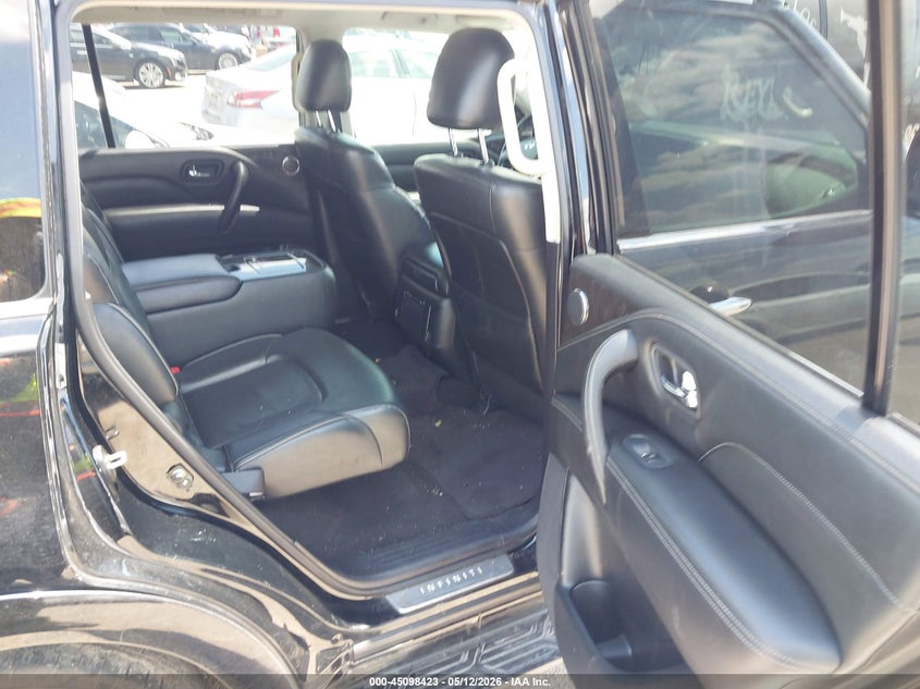 2020 Infiniti Qx80 VIN JN8AZ2NF5L9702175 IAAI salvage auction — REAR END, Salvage (Texas), sold $6,175 on 2026-07-08 (photo 8)