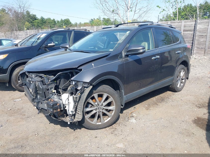 2016 Toyota Rav 4 VIN JTMDFREV6GJ076111 IAAI salvage auction — FRONT END, Clear (Massachusetts), sold $5,850 on 2026-07-17 (photo 2)