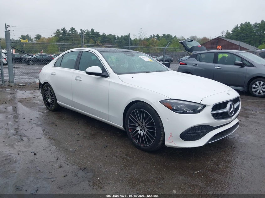 2023 Mercedes-benz C-klasse VIN W1KAF4HB0PR095283 IAAI salvage auction — REAR END, Salvage (New Jersey), sold $18,650 on 2026-07-24 (photo 1)