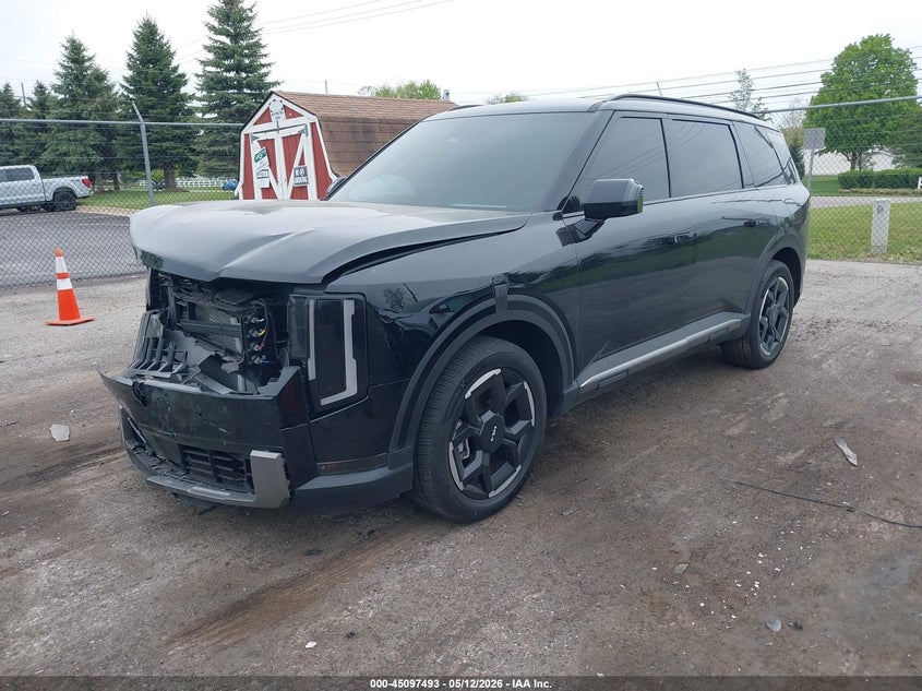 2027 Kia Telluride VIN 5XYPCES1XVG018709 IAAI salvage auction — FRONT END, Clear (Michigan), sold $16,100 on 2026-07-18 (photo 2)