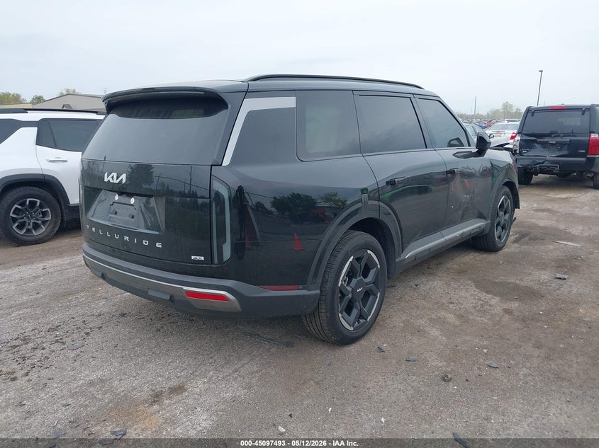 2027 Kia Telluride VIN 5XYPCES1XVG018709 IAAI salvage auction — FRONT END, Clear (Michigan), sold $16,100 on 2026-07-18 (photo 4)